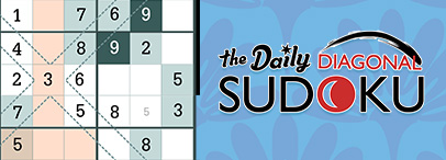 Daily Diagonal Sudoku